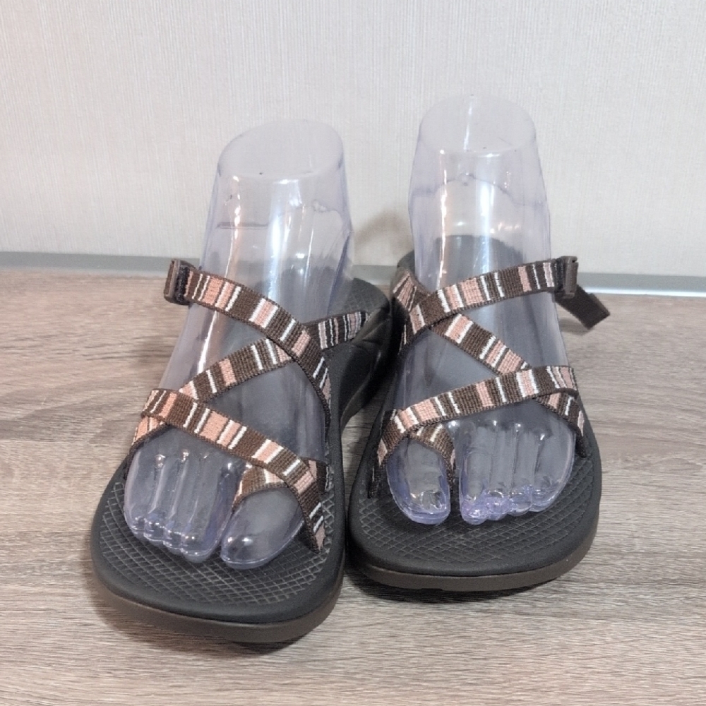 Chaco Women's Sandals - Black and Brown Straps
